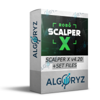 EXCLUSIVE ON ALGORYZ.COM SCALPER X v4.20 MT5 + 15 SET FILES